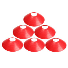Worgeous 10pcs Pp Material Disc Cones Soccer For Football Training