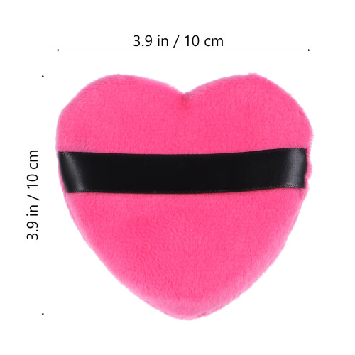 Face Powder Puff Soft Cotton Puff Pink 4pcs 2