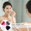 Face Powder Puff Soft Cotton Puff Pink 4pcs 5