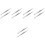 10Pcs Metal Stamp Tweezers Durable Non-Slip Precision Work Tool 3