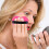Face Powder Puff Soft Cotton Puff Pink 4pcs 6