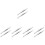 10Pcs Metal Stamp Tweezers Durable Non-Slip Precision Work Tool 4