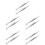 10Pcs Metal Stamp Tweezers Durable Non-Slip Precision Work Tool 5