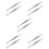 10Pcs Metal Stamp Tweezers Durable Non-Slip Precision Work Tool 7