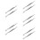 10Pcs Metal Stamp Tweezers Durable Non-Slip Precision Work Tool 9