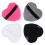 Face Powder Puff Soft Cotton Puff Pink 4pcs 9
