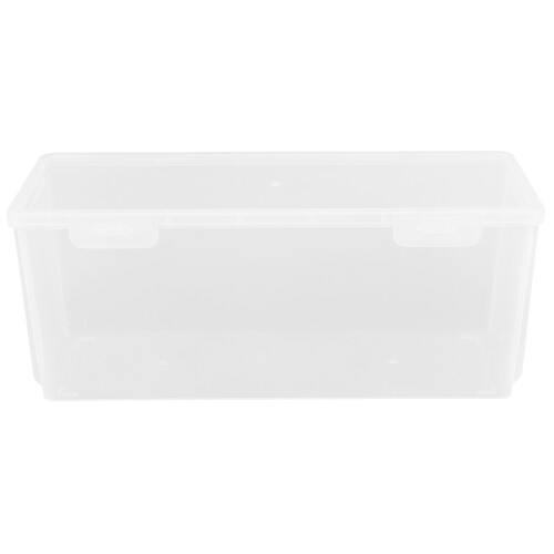 2Pcs Clear Bread Storage Container PP Material Fridge Organizer Box 1