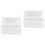 2Pcs Clear Bread Storage Container PP Material Fridge Organizer Box 5