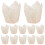 100Pcs Pink Paper Baking Cups Dot Pattern Cupcake Liners with Holder 2