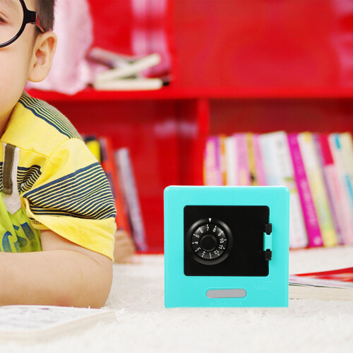8Stk Kinder Spardose ABS Mini Safe Geldbox Für Kleinkinder 2