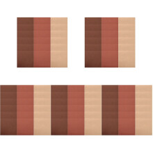 90Pièces Feutrine Marron Pour Travaux Manuels Enfants Patchwork