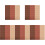90Pièces Feutrine Marron Pour Travaux Manuels Enfants Patchwork 1