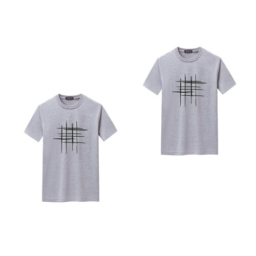 2Pièces T-Shirt Courtes Style Relaxé Casual