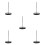 5Pièces Support Ticket Inoxydable Noir Pour Restaurant 6