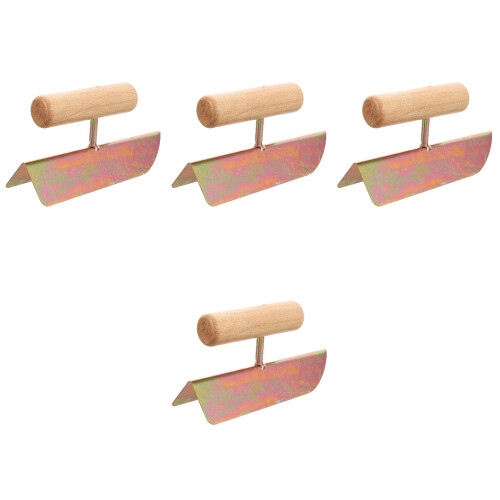 4Pièces Truelle Plâtre Outils Bricolage Durable Multi 1