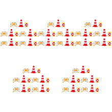 5Ensembles Jeux Educatifs Panneaux De Circulation ABS Multicolores