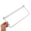 Collapsible Aluminum Shoe Rack White Space Efficient Organizer 4