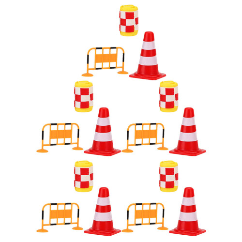 5Ensembles Jeux Educatifs Panneaux De Circulation ABS Multicolores 1