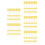 600Pcs Yellow PP Cable Labels with Waterproof Self-Locking Tie Markers 6