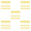 600Pcs Yellow PP Cable Labels with Waterproof Self-Locking Tie Markers 7