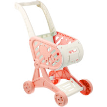 Kinder Einkaufswagen Spielzeug Pink Plastik Outdoor Trolley