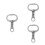 3Pcs Reusable Silver Bull Nose Rings Spring-Loaded Traction for Cattle 4