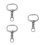 3Pcs Reusable Silver Bull Nose Rings Spring-Loaded Traction for Cattle 7