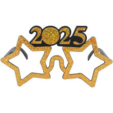 2025 Brille Gold Stk Robust Leicht Für Party Und Festdeko