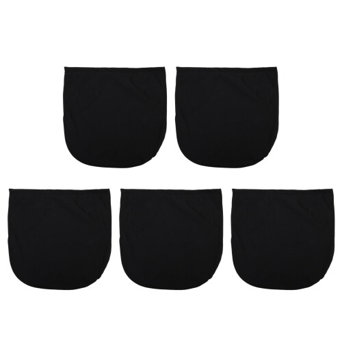 5Pcs Motorcycle Storage Bag Black Durable Velvet Large Capacity