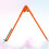 2Pcs Durable Carpenter Compass Scribing Tool Orange for Woodworking 11