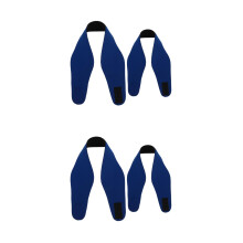 4Pcs Blue Neoprene Swim Ear Band Headband for Swimming and Diving