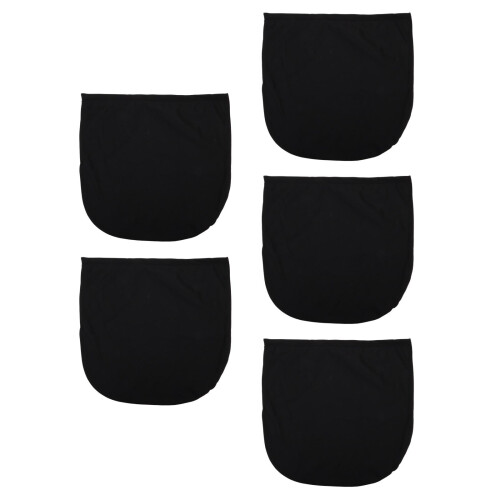 5Pcs Motorcycle Storage Bag Black Durable Velvet Large Capacity 2