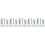 125Sets Silver Petal Nut Expansion Inserts for Hardboard Durable Use 7