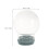 8Pcs Transparent DIY Snow Globe Jars with Rubber Base for Kids 10