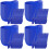 48Ensembles Bols Bleu Forme Casquette Baseball Décor 6