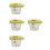 4Pièces Pots Bébé Anti- Pour Micro-Ondes Conservation 6