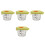 4Pièces Pots Bébé Anti- Pour Micro-Ondes Conservation 9