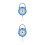 2Pièces Mini Balance Électronique Portable Usage Crochet 7