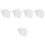 White Multi-Function Food Labels Self-Adhesive Bottle Stickers 5