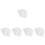 White Multi-Function Food Labels Self-Adhesive Bottle Stickers 6