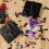 3Pièces Bouquet Violet Ours Pour Cérémonie Graduation 5