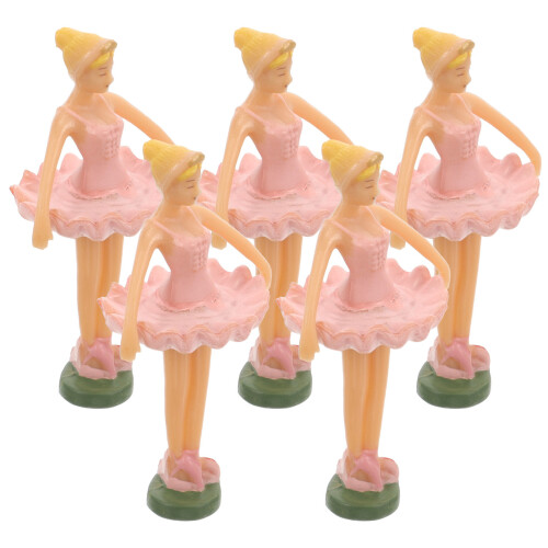 20Stk Ballettpuppe Rosa Kunststoff Für 2