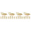 60Pcs White Simulation Dumpling Models Durable PVC Fake Food Ornaments 5