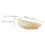 60Pcs White Simulation Dumpling Models Durable PVC Fake Food Ornaments 10