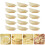60Pcs White Simulation Dumpling Models Durable PVC Fake Food Ornaments 11