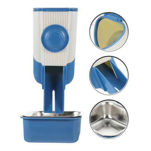 3Sets PP Hanging Bunny Food Dispenser Automatic Feeder for Small Pets 2
