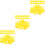 300Pcs Handcraft Bottle Caps Yellow Plastic for Creative DIY Projects 6