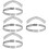 4Pcs Silver Pot Lid Handles Sturdy Anti-Scald Replacement for Teapot 7