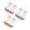 3Pairs Breathable Cotton Toe Socks Womens Cute Multi Use 4