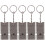 5St Trainingsfluit Rvs Vogel Hondenfluit Donkergrijs Multifunctioneel 10
